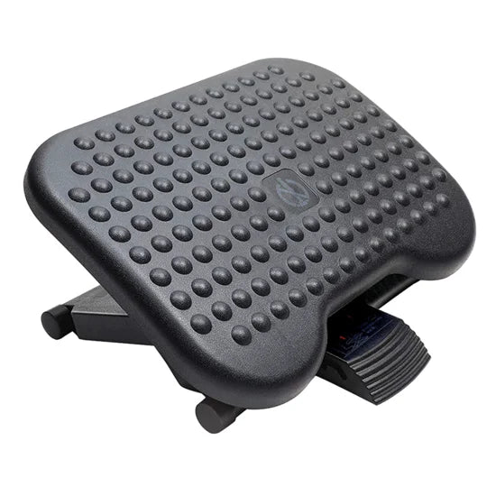 Apex Adjustable HIPS Plastic Massage Footrest Under Desk