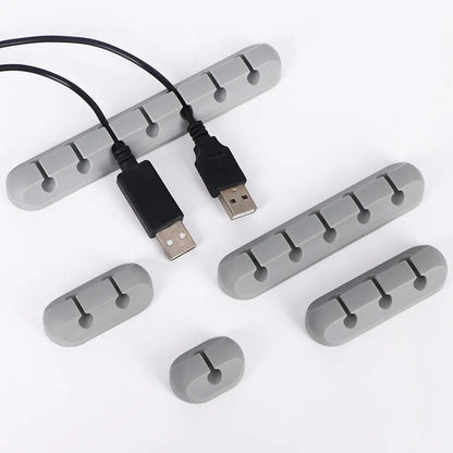 Apex Self-Adhesive Silicone Cable Organizer – Multi-Hole Design