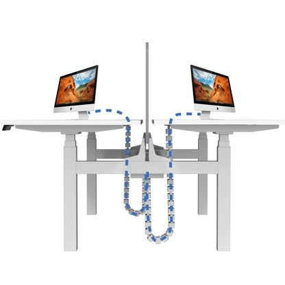 Adjustable Snake Cable Management Spine – Under Desk Wire Organizer