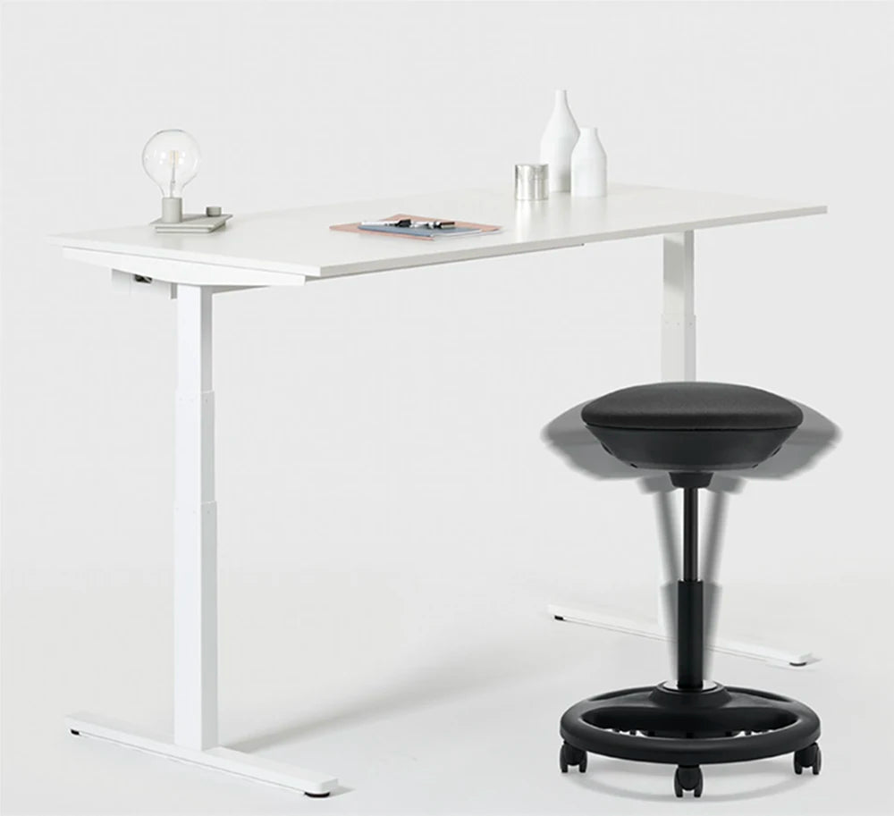 Apex Active Balance Stool with Casters & Adjustable Seat Height