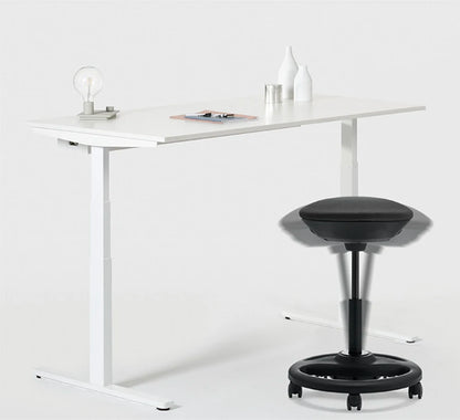 Apex Active Balance Stool with Casters & Adjustable Seat Height