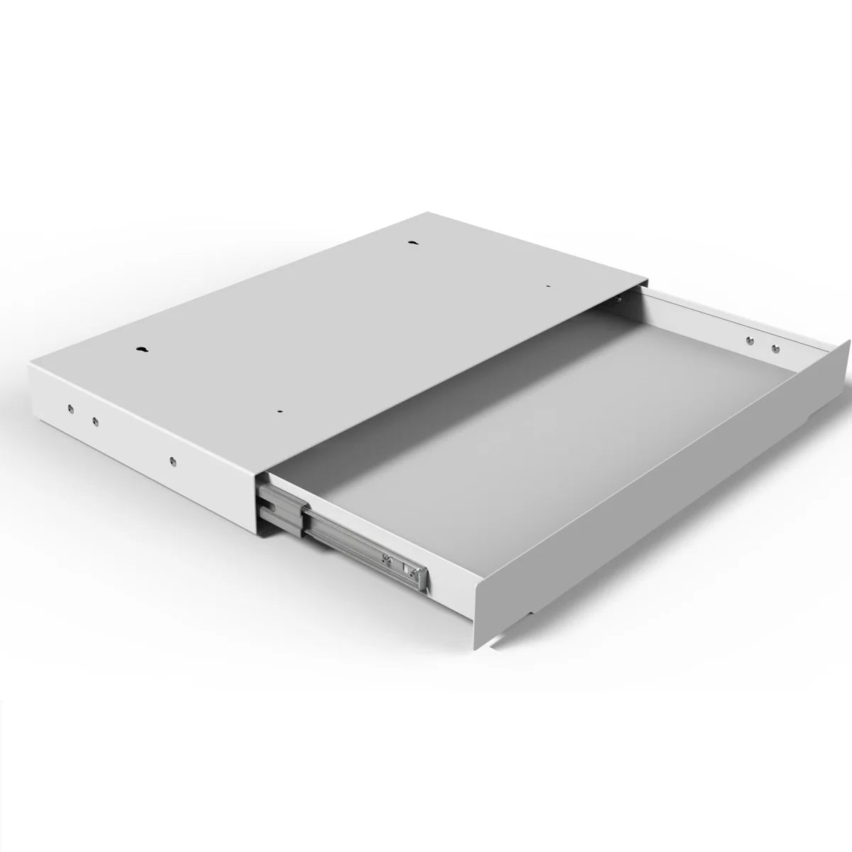 Apex Metal Under Desk Drawer Organizer – Slim Single Slide-Out Storage