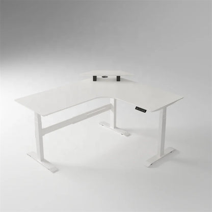 Apex Modern Dual Motor L-Shaped Standing Desk