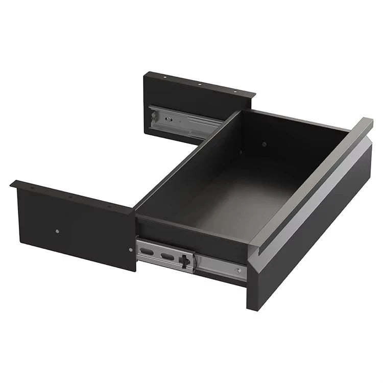 Apex Metal Under Desk Sliding Drawer – 18" Carbon Steel Storage Unit