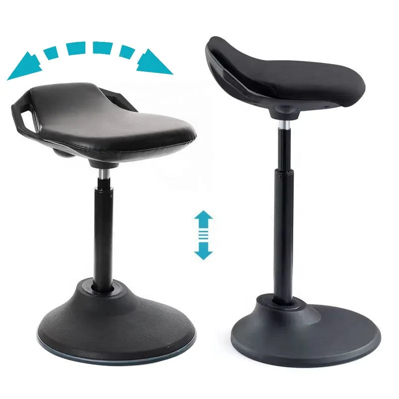 Apex Pneumatic Adjustable Wobble Stool with Ergonomic Design