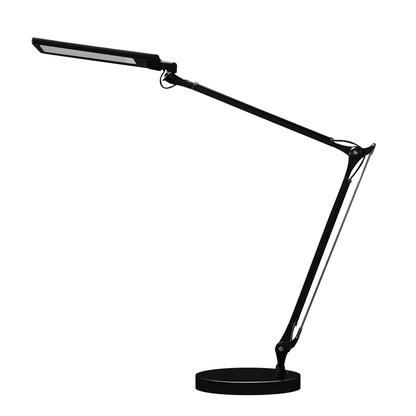 Apex Adjustable Aluminum LED Desk Lamp – Stepless Dimming Task Light
