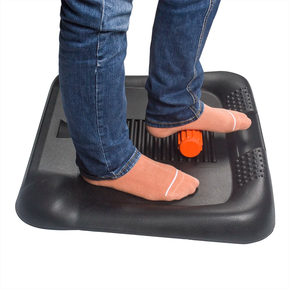 Apex Ergonomic PU Anti-Fatigue Standing Desk Mat with Foot Massage