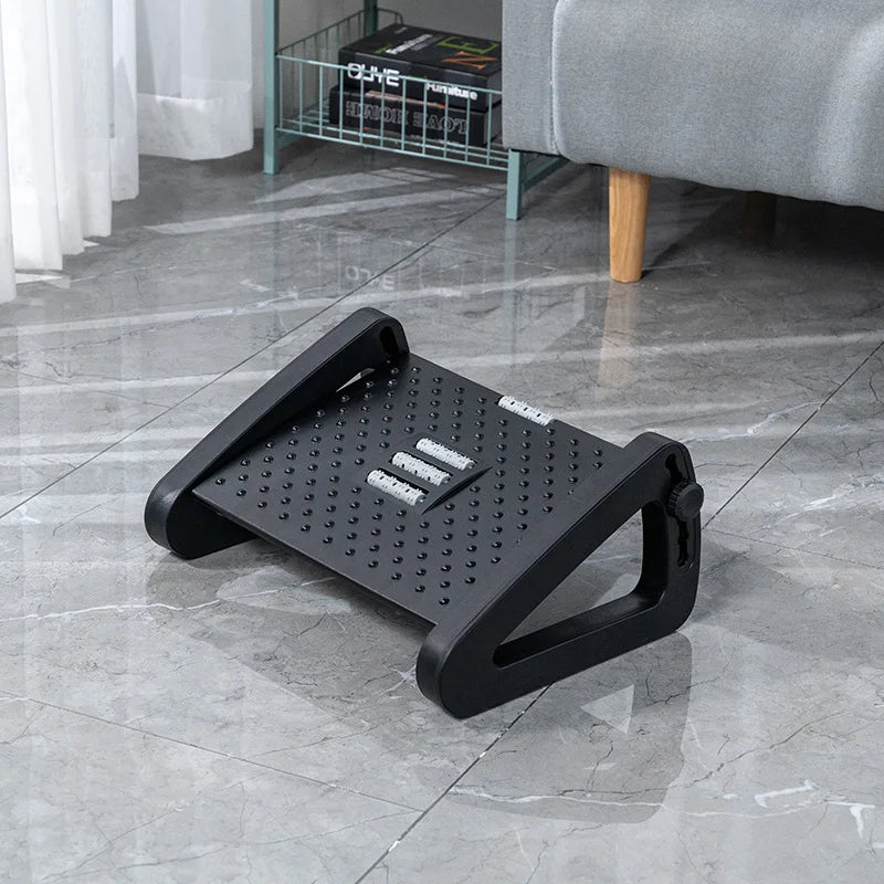 Apex Adjustable Ergonomic Foot Rest with Massage Roller Texture