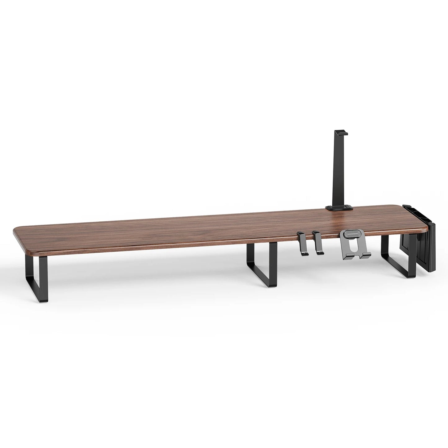 Apex Wooden Monitor Riser with Storage Shelf