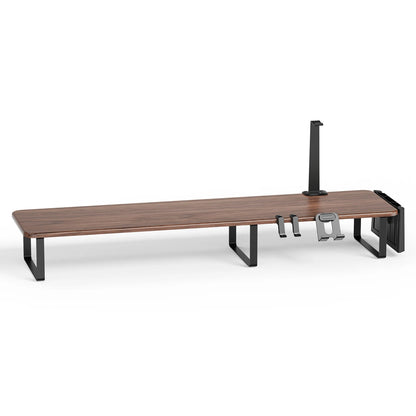 Apex Wooden Monitor Riser with Storage Shelf