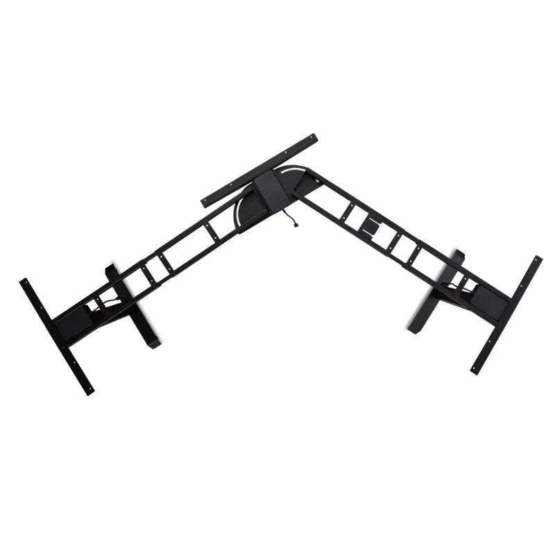 Apex L-Shaped Corner Desk Frame with Dual Motor