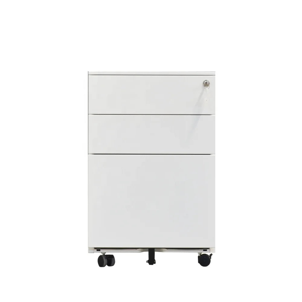 Apex Mobile File Pedestal Cabinet – Locking Steel Storage Unit
