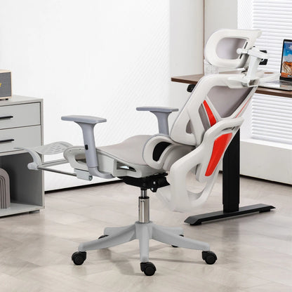 Apex Ergonomic High Back Office Chair with Footrest & Adjustable Headrest