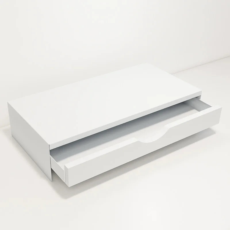 Apex Metal Monitor Stand with Storage Drawer – Desktop Organizer