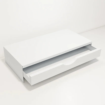 Apex Metal Monitor Stand with Storage Drawer – Desktop Organizer