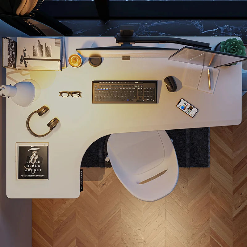 Apex Premium Dual Motor L-Shaped Standing Desk