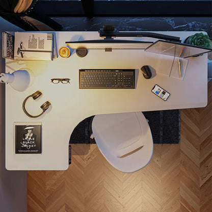 Apex Premium Dual Motor L-Shaped Standing Desk