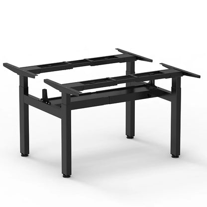 Apex 4-Motor Dual Workstation Desk Frame—Commercial Back-to-Back Configuration