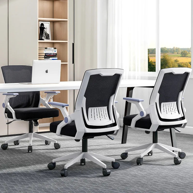 Apex Modern Mesh Office Chair with Adjustable Armrests & Waist Protection