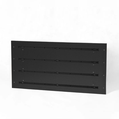 Apex Standing Desk Wooden Tabletop with Integrated Guide Rails