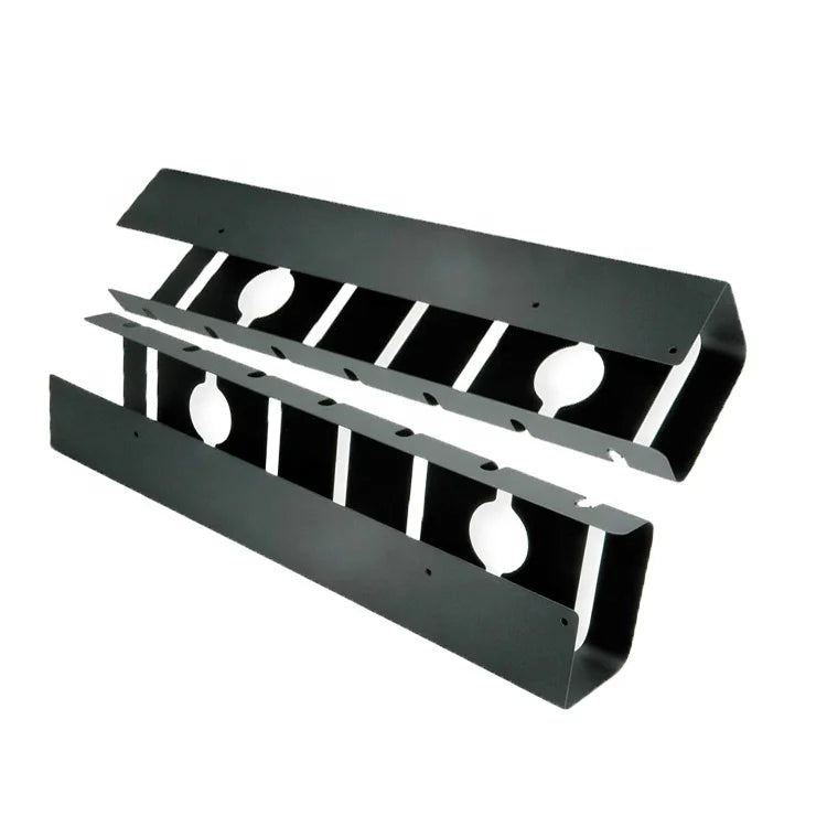 Apex Under Desk Steel Cable Management Tray with Side Rails