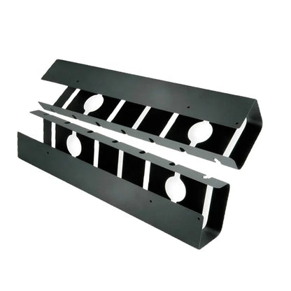 Apex Under Desk Steel Cable Management Tray with Side Rails