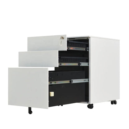 Apex Mobile File Pedestal Cabinet – Locking Steel Storage Unit