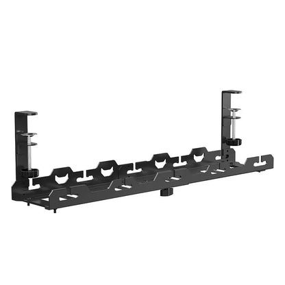 Apex Height Adjustable Under Desk Cable Management Rack – No-Drill Design