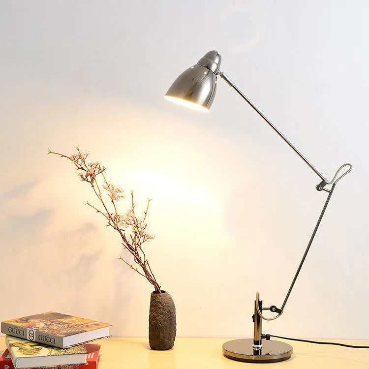 Apex Vienna Hotel Adjustable Metal E27 Desk Lamp – Rocker Table Light