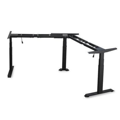 Apex L-Shaped Corner Desk Frame with Dual Motor