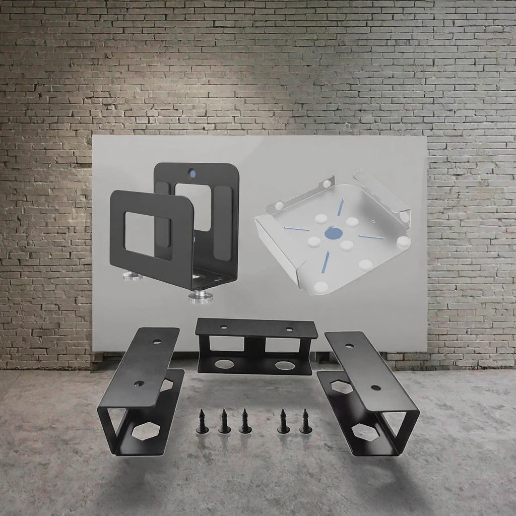 Single-Sided Metal Shelf Bracket for Laptop Storage Stands