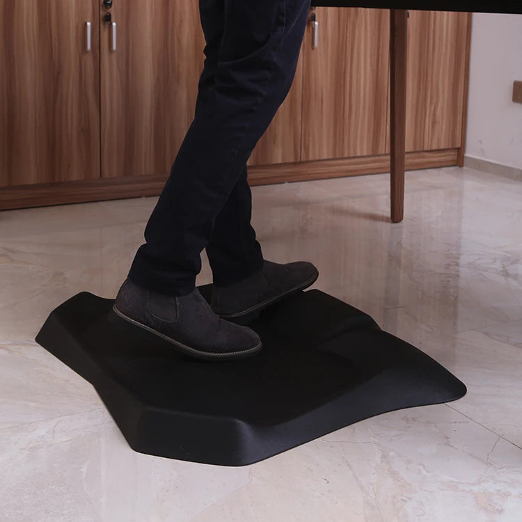 Apex Contoured PU Foam Anti-Fatigue Standing Desk Mat