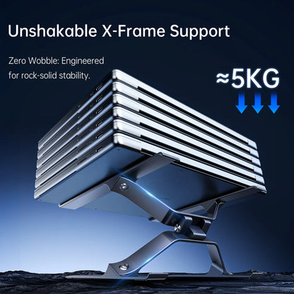 Apex Height-Adjustable Aluminum Laptop Stand for 15.6" Laptops