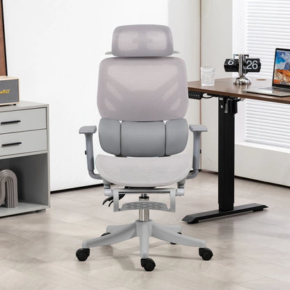Apex Ergonomic High Back Office Chair with Footrest & Adjustable Headrest