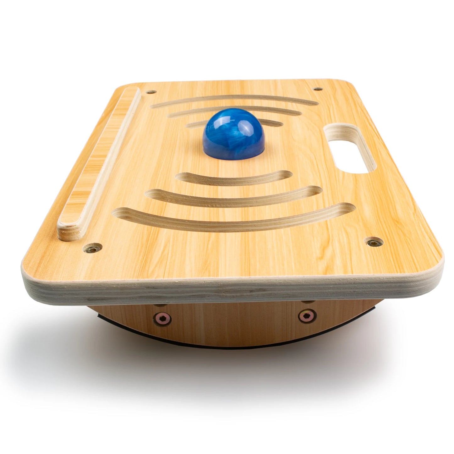 Apex Wooden Ergonomic Footrest with Anti-Slip Rubber Strips