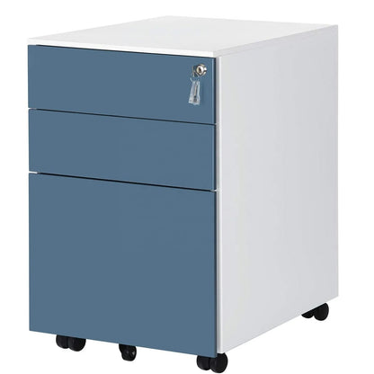 Apex Mobile File Pedestal Cabinet – Locking Steel Storage Unit
