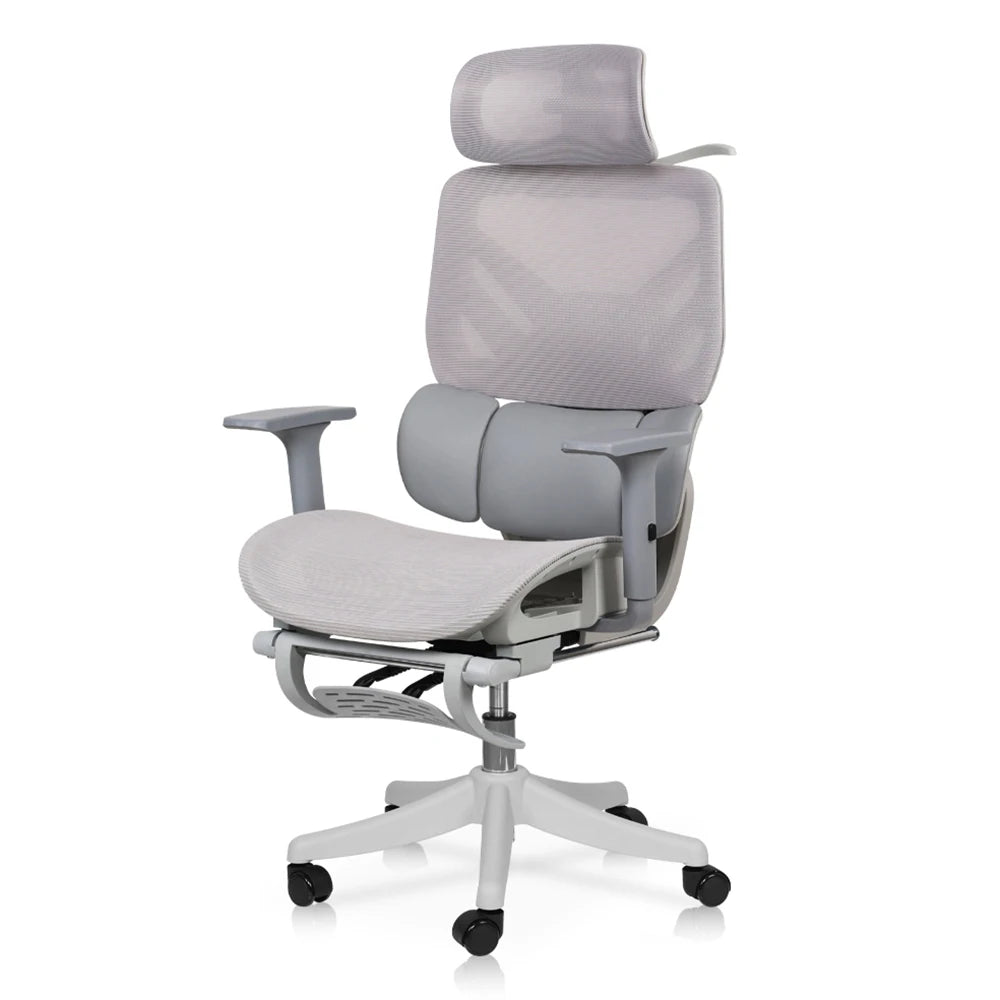 Apex Ergonomic High Back Office Chair with Footrest & Adjustable Headrest