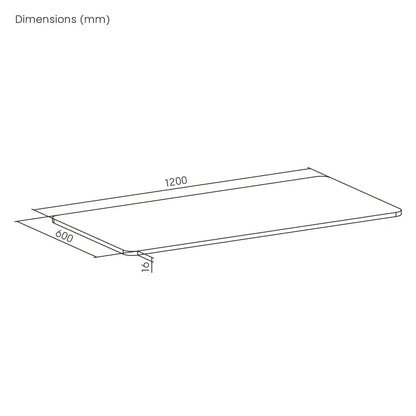Apex Budget-Friendly Desk Tabletop 1200×600mm