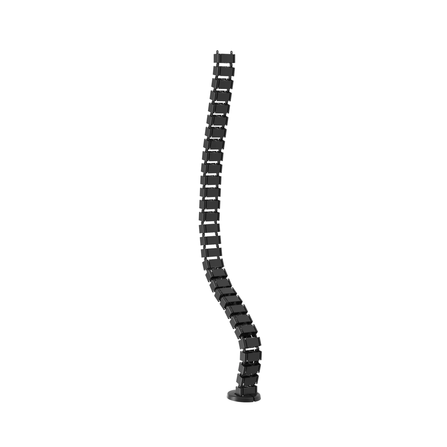Adjustable Snake Cable Management Spine – Under Desk Wire Organizer
