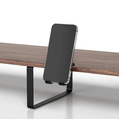 Apex Wooden Monitor Riser with Storage Shelf