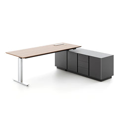 Apex Luxury Executive L-Shaped Standing Desk with Dual Motor Control