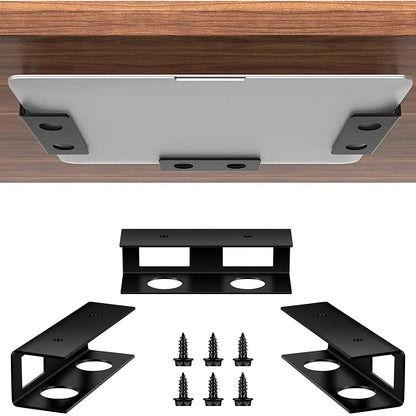 Single-Sided Metal Shelf Bracket for Laptop Storage Stands