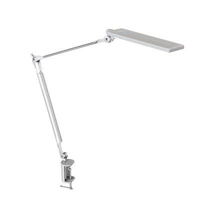 Apex Adjustable Aluminum LED Desk Lamp – Stepless Dimming Task Light
