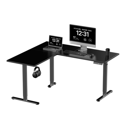 Apex Modular L-Shaped Standing Desk