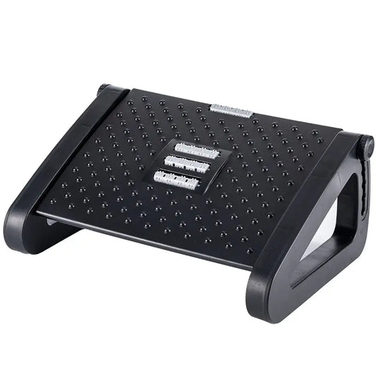 Apex Adjustable Ergonomic Foot Rest with Massage Roller Texture