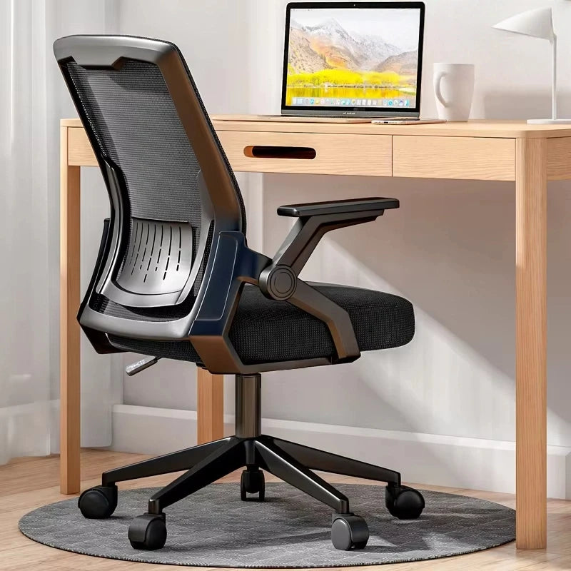Apex Modern Mesh Office Chair with Adjustable Armrests & Waist Protection