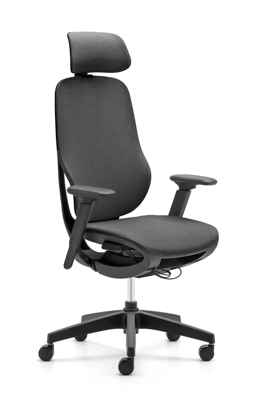 Modern Executive Mesh Office Chair with Floating Back & 2D Headrest