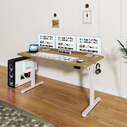 Apex Modern Dual Motor Foldable Gaming Desk