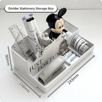 Apex Multifunctional Plastic Desktop Organizer – Stackable Storage Set