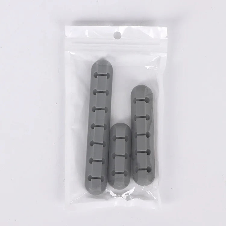 Apex Self-Adhesive Silicone Cable Organizer – Multi-Hole Design